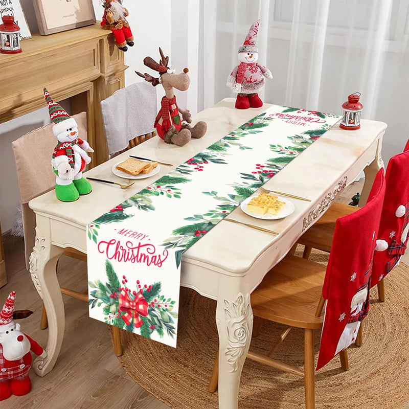 Decoração de Natal - Trilho de Mesa Natalino