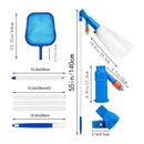 Kit Limpeza Para Piscina CrystalClear - 8 Pcs