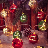 Decoração de Natal - Bolas Natalinas C/ Luzes LED ChristmasBalls