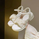 Sandália Ortopédica Papete Feminina Perola Moda Cor - Lançamento 2024