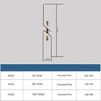 Luminária LED de Parede - Shine Lines