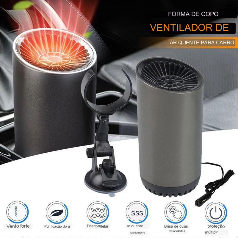 Soprador De Ar Quente 12V Para Carro