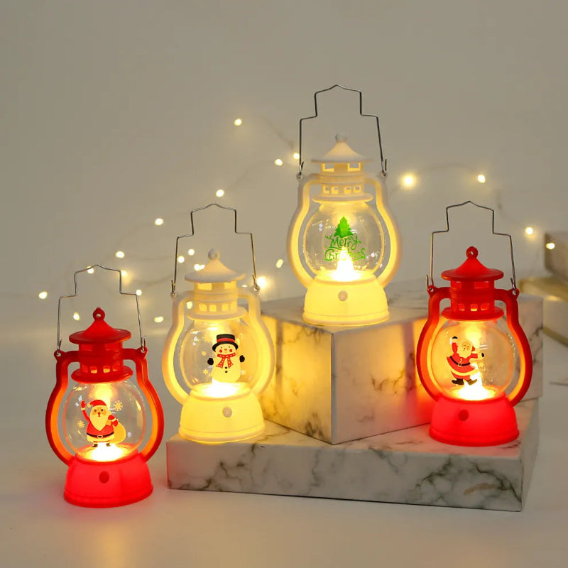 Decoração de Natal - Lamparina LED Natalina LampClaus