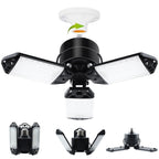 Luminária LED Com 10 Painéis Ajustáveis