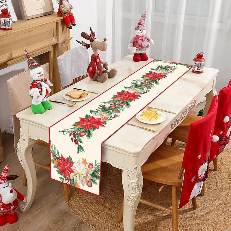 Decoração de Natal - Trilho de Mesa Natalino