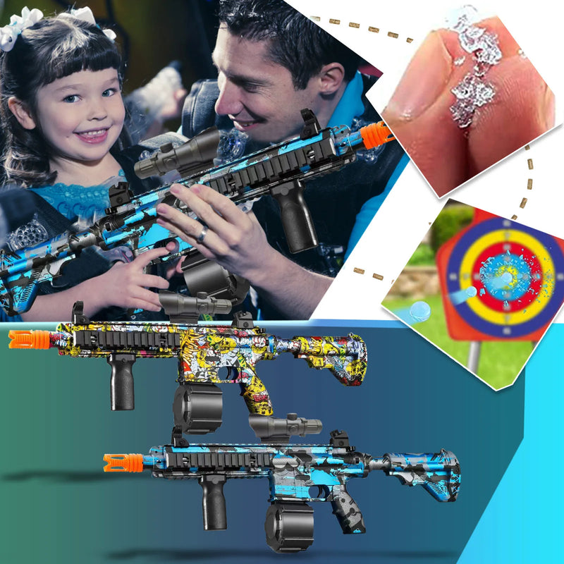 Brinquedo Infantil Lançador de Orbeez Realista M416 Elétrica Com 15 mil Orbeez