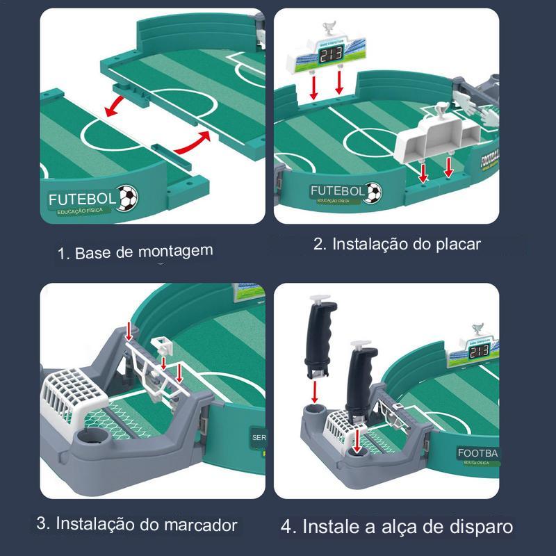 Mini Tabuleiro Futebol De Mesa