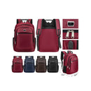 Mochila Bolsa Escolar Reforçada Impermeavel C/ USB - CommuteCraft