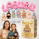 Boneco Chaveiro Labubu Pelúcia 15cm Colecionável Surpresa Kpop Monster Macaron™