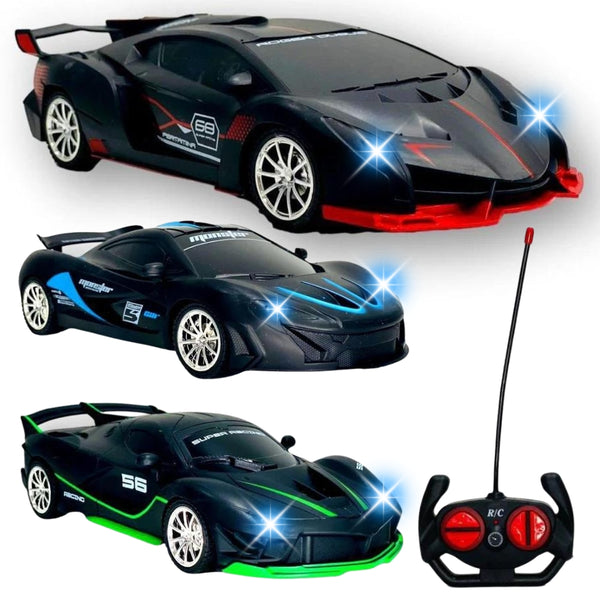 Carrinho Carro de Controle Remoto Recarregável Monster Racing Lamborghini Com Luzes