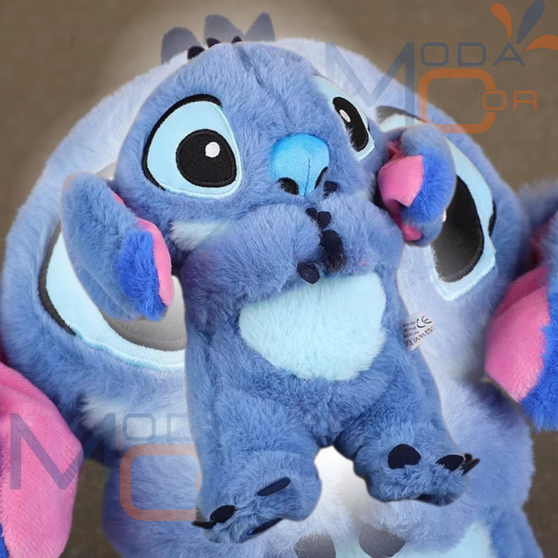 Stitch de Pelúcia que Respira Antiestresse Sem Ansiedade Para Dormir Bem - iSleep