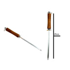 Kit Churrasco Inox 10 Itens - Aço Inox