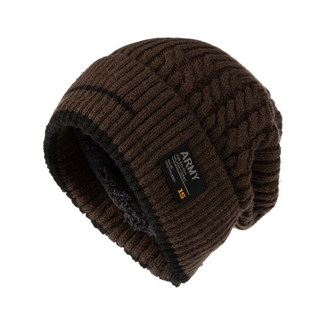 Gorro Touca Forrado Peluciado Unissex Inverno Tricô