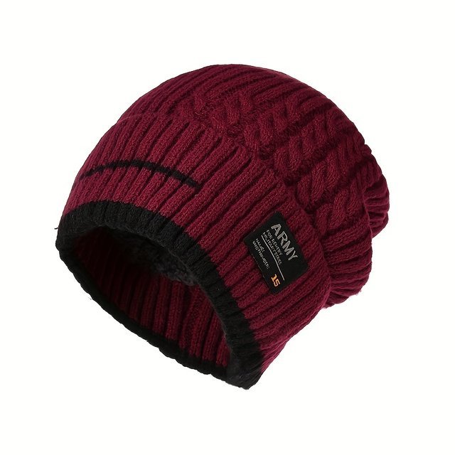 Gorro Touca Forrado Peluciado Unissex Inverno Tricô