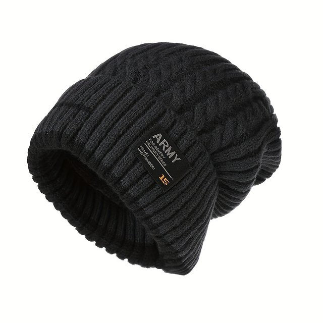 Gorro Touca Forrado Peluciado Unissex Inverno Tricô