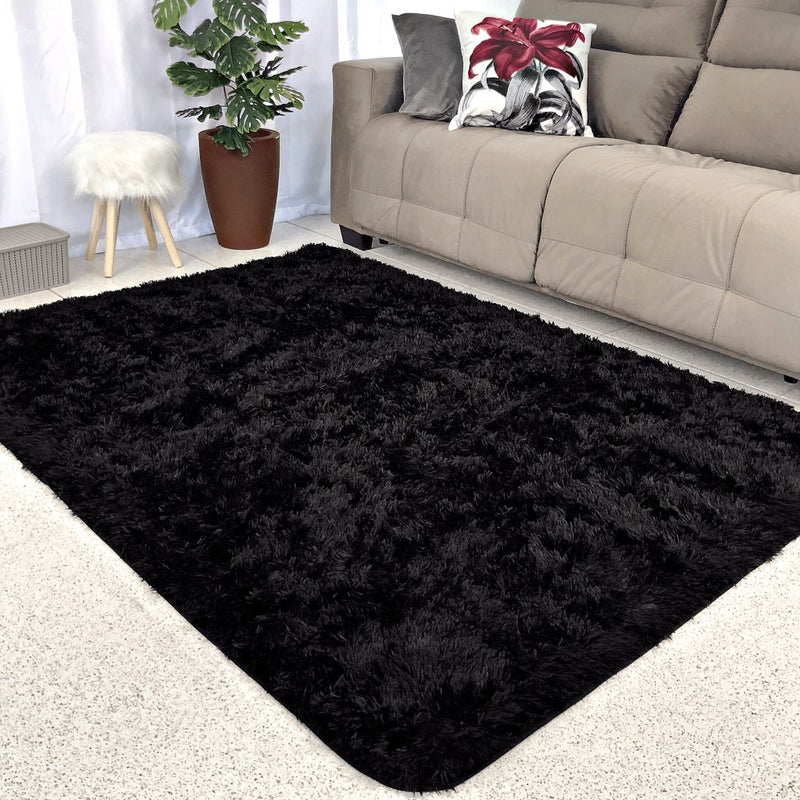 Tapete 1m x 1,5m Peludo Felpudo 4 Cm Para sala ou quarto de casal