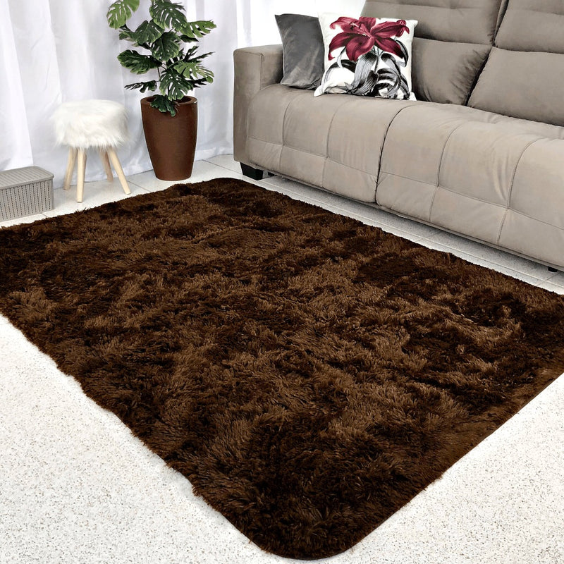 Tapete 1m x 1,5m Peludo Felpudo 4 Cm Para sala ou quarto de casal