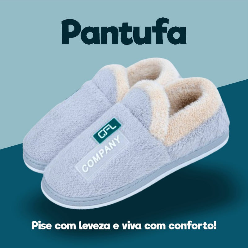 Pantufa Tênis Feminina Menina Pelúcia Confortável Inverno