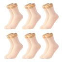 Meia Térmica Peluciada Feminina Forrada de Inverno Vária cores