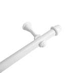 Varão cortina EleganceSteel em aço cromado com várias cores