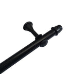 Varão de cortina elegante cromado 19mm para decoração sofisticada