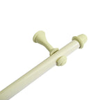 Varão cortina aço 19mm resistente para cortinas leves e pesadas