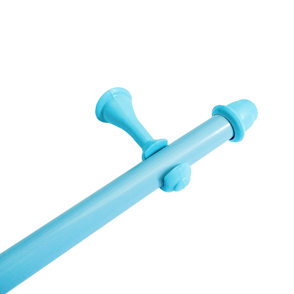 Varão de cortina cromado resistente para sala e quarto EleganceSteel