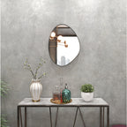 Reflexo perfeito em espelho de parede decorativo Lyra