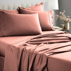 Jogo Lençol 3 Peças Casal Queen 400 Fios Micropercal Toque Suave Elástico Ponto Palito – SoftDream™