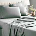 Jogo Lençol 3 Peças Casal Queen 400 Fios Micropercal Toque Suave Elástico Ponto Palito – SoftDream™