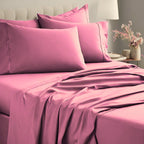 Jogo Lençol 3 Peças Casal Queen 400 Fios Micropercal Toque Suave Elástico Ponto Palito – SoftDream™