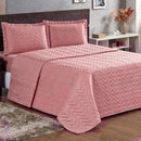 Kit Colcha Cobre Leito Luxo Matelado Queen Casal King Solteiro Padrão Premium – ComfortLuxe™