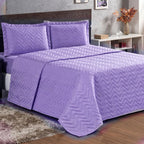 Kit Colcha Cobre Leito Luxo Matelado Queen Casal King Solteiro Padrão Premium – ComfortLuxe™