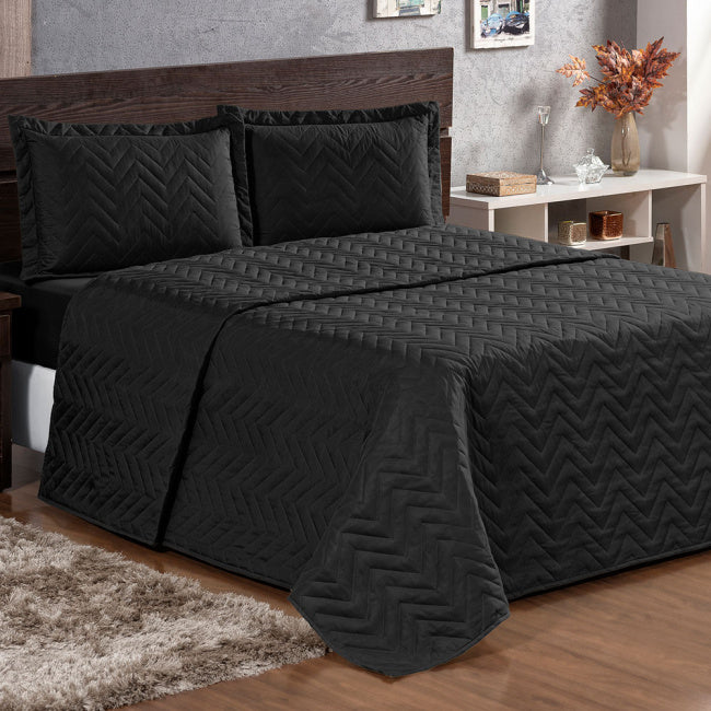 Kit Colcha Cobre Leito Luxo Matelado Queen Casal King Solteiro Padrão Premium – ComfortLuxe™