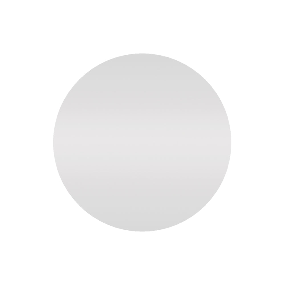 Espelho Redondo 40Cm X 40Cm Lapidado Led COM FONTE Ambiente Moderno Decoração Espelho Quarto