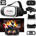 Óculos Vr Box 2.0 Realidade Virtual + Controle Cardboard 3d Bluetooth