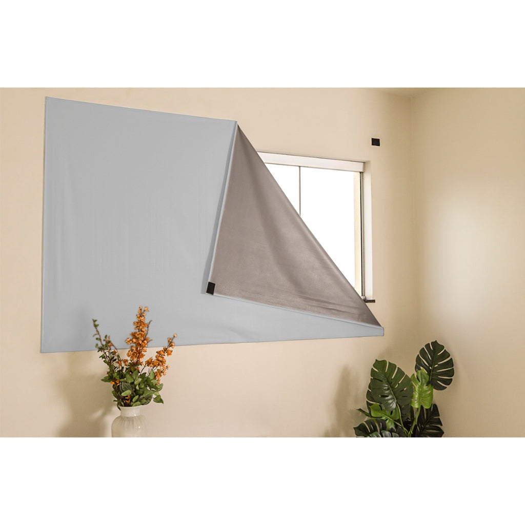 Cortina Painel Blackout com Velcro para Sala Quarto Cozinha Varias Cores