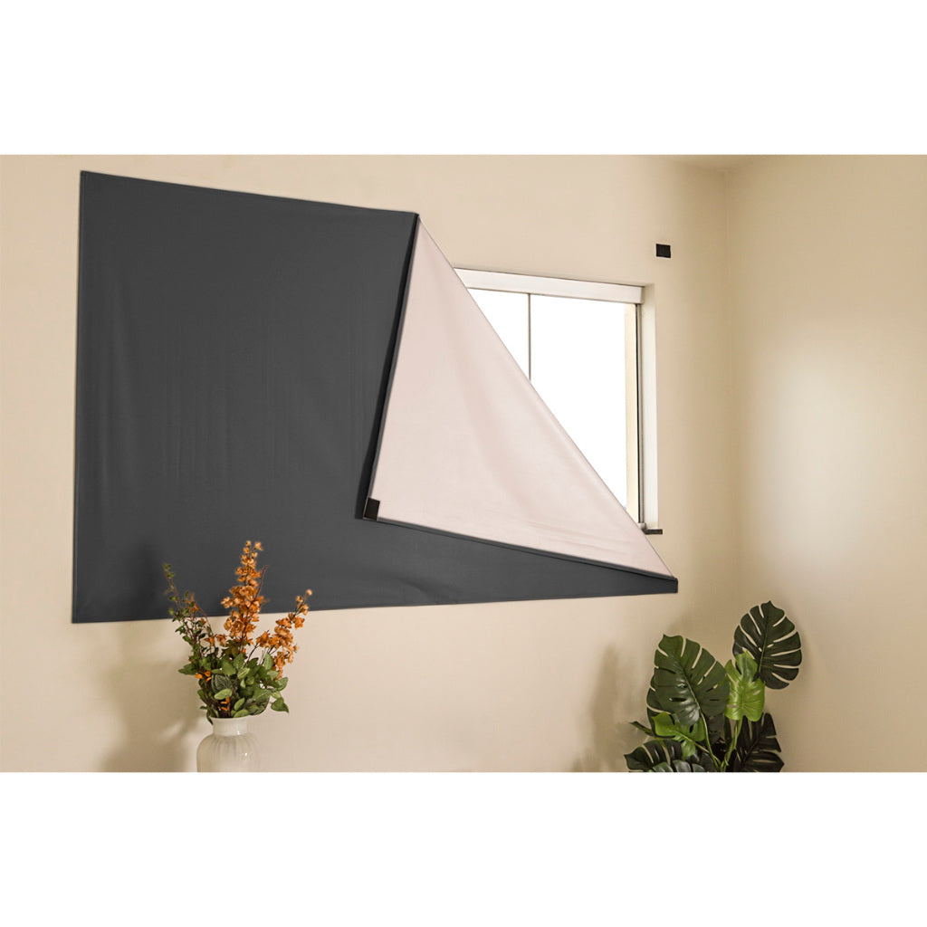 Cortina Painel Blackout com Velcro para Sala Quarto Cozinha Varias Cores