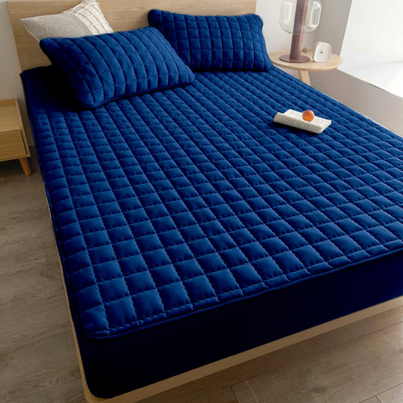 Lençol Impermeável Matelado com Elástico - Proteção Completa para Colchões (Casal, Queen, King e Solteiro)