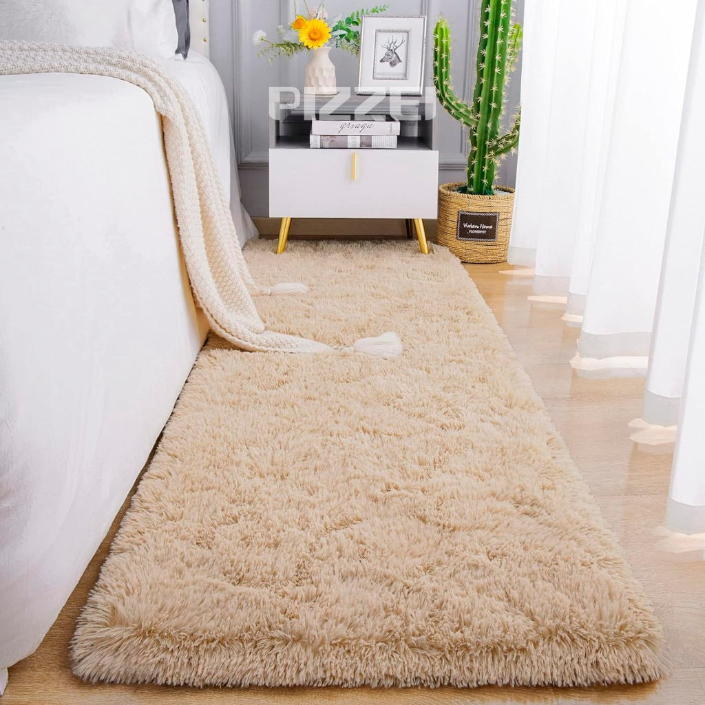 Tapete felpudo lavável em máquina com cores vibrantes