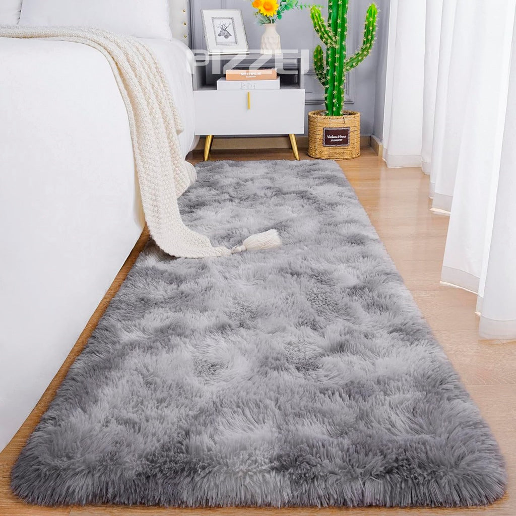 Passadeira felpuda para sala e quarto com acabamento premium