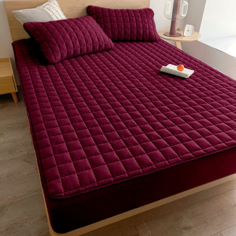 Lençol Impermeável Matelado com Elástico - Proteção Completa para Colchões (Casal, Queen, King e Solteiro)
