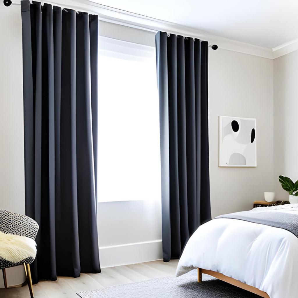 Cortina para Quarto, Cozinha, Sala Blackout Blecaute 2,80 x 2,30 PVC Corta Luz 100%