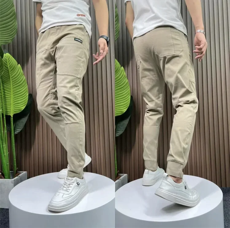 Calça cargo Skinny Masculina 2023 - Alta Elasticidade