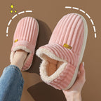 Pantufa Tênis Feminina Menina Pelúcia Confortável Inverno