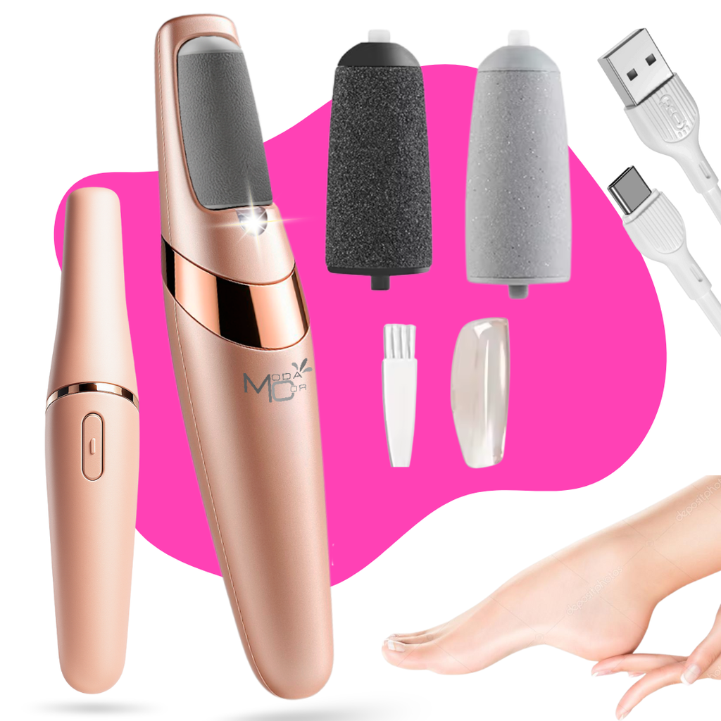 Lixa Elétrica De Pés Aparelho Removedor de Calos com Bateria