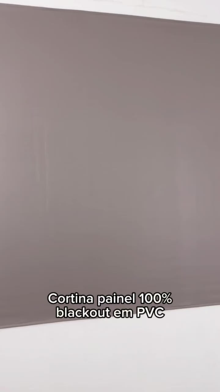 Cortina Painel Blackout com Velcro para Sala Quarto Cozinha Varias Cores