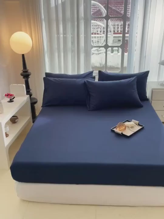 Jogo de Cama Lençol 400 Fios Micropercal