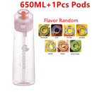 Garrafa De Água Aromatizada 650ml + 7 AROMATIZAROES