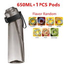 Garrafa De Água Aromatizada 650ml + 7 AROMATIZAROES